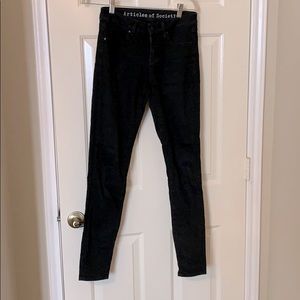 Articles of Society Black Skinny Jeans